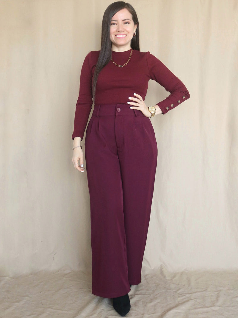 PANTALÓN PALAZO SASTRE