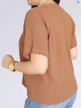 CARDIGAN TEJIDO ESTRELLA