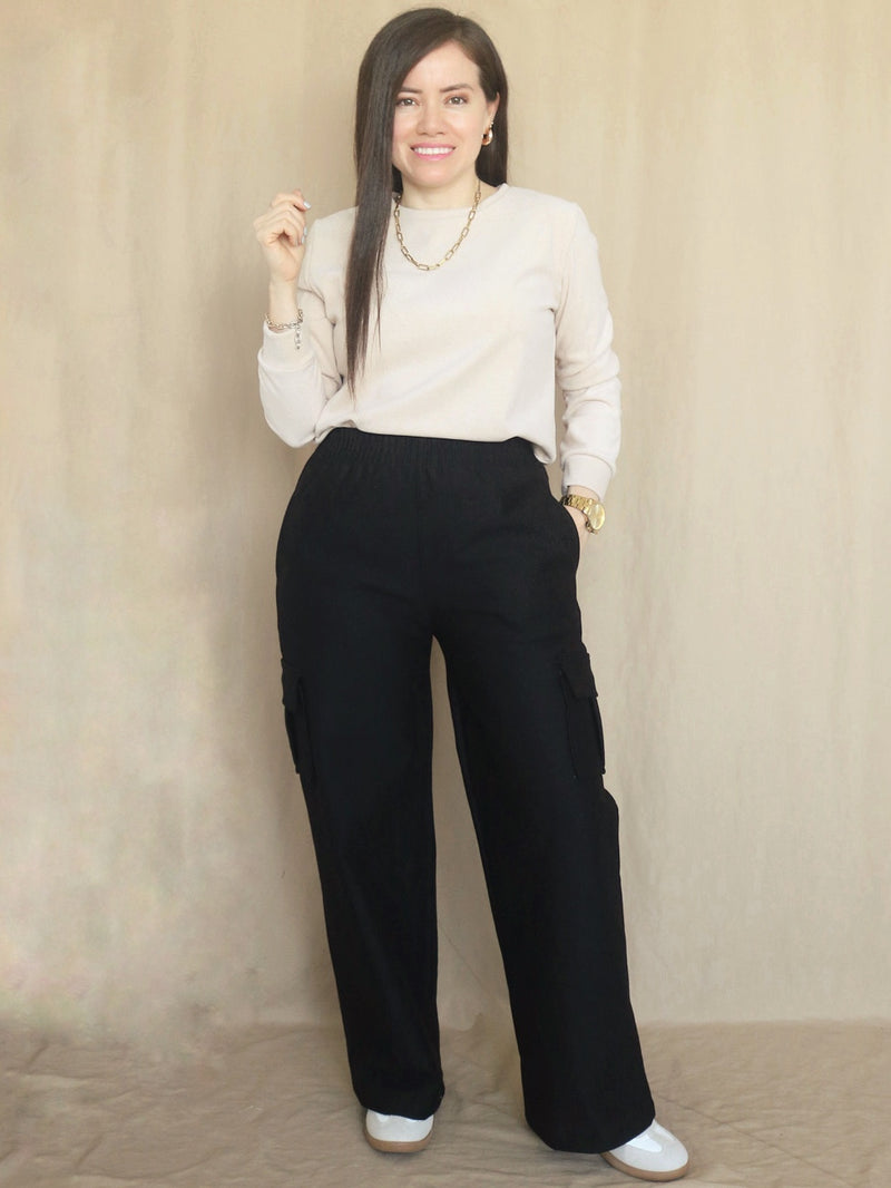 PANTALÓN BUZO CARGO