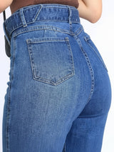 PANTALÓN WIDE LEG JEAN PETIT CORREA KALESSY
