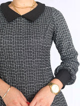 VESTIDO CORTO TWEED