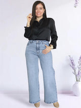 PANTALÓN PALAZO JEAN