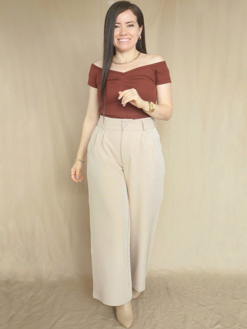 PANTALÓN PALAZO SASTRE