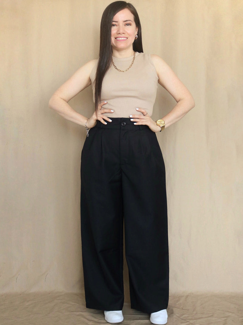 PANTALÓN PALAZO SASTRE