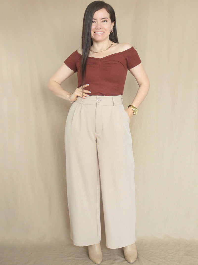 PANTALÓN PALAZO SASTRE