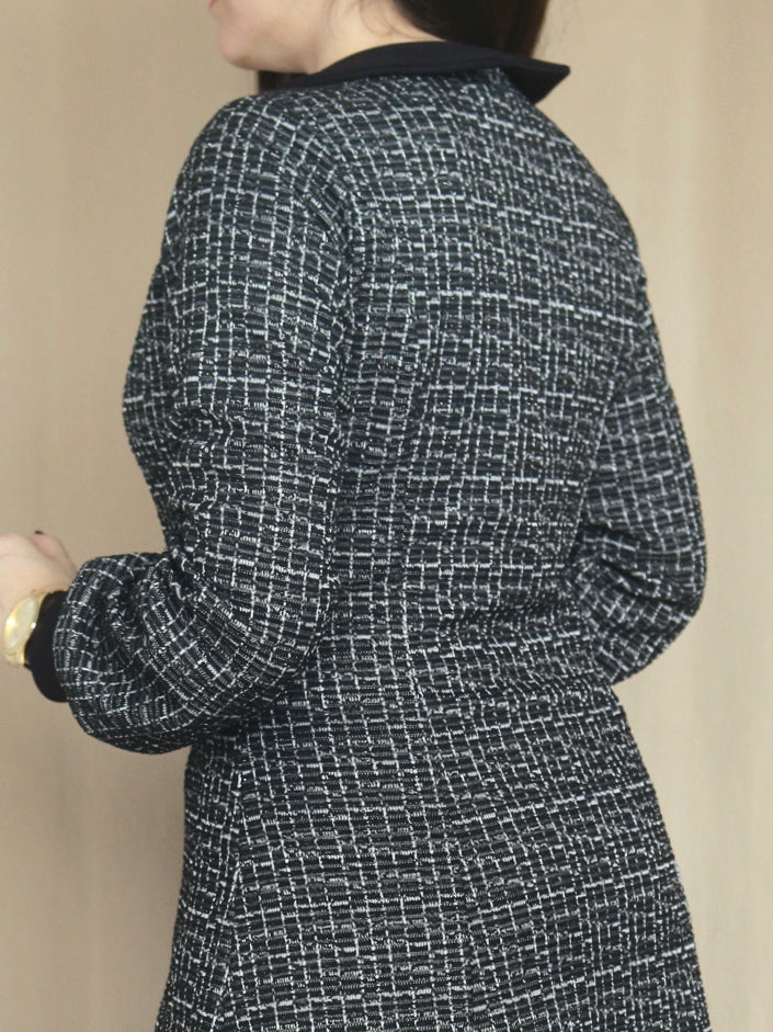 VESTIDO CORTO TWEED