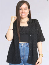 CARDIGAN TEJIDO CAMISERO