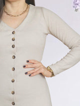 MAXIVESTIDO RIB CAPA