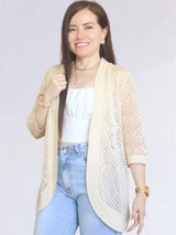 CARDIGAN TEJIDO CAPA