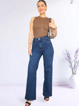PANTALÓN WIDE LEG JEAN