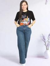 PANTALÓN PALAZO JEAN