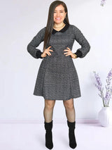 VESTIDO CORTO TWEED
