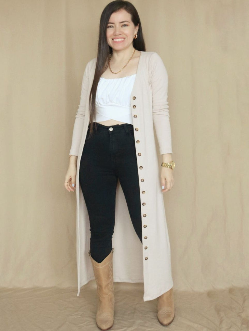 MAXIVESTIDO RIB CAPA