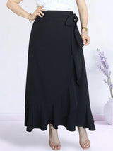 MAXIFALDA ENVOLVENTE COLOR ENTERO