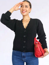 CARDIGAN CUELLO V
