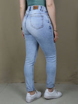 PANTALÓN MOM JEAN RASGADO