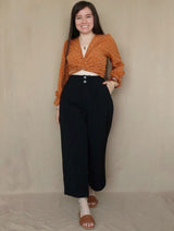 BLUSA ENVOLVENTE ESTAMPADA