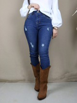PANTALÓN MOM JEAN RASGADO